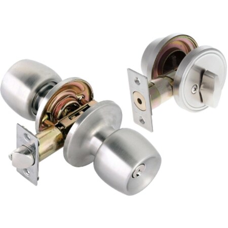 Toledo & Co Inc Ss Malaga Sgl Deadbolt V1500MAUS32D